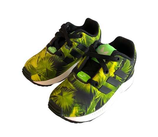 Sneaker Adidas ZX Flux Grün Gr. 21