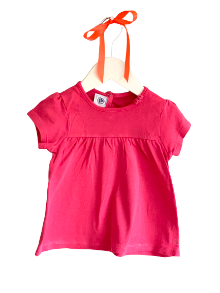 T-Shirt Petit Bateau Pink (24m/86cm)