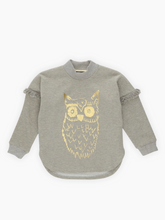 Lade das Bild in den Galerie-Viewer, Sweatshirt Big Owl Soft Gallery (Gr.4Y)
