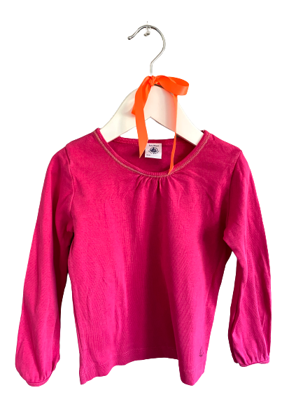 Shirt Petit Bateau Pink (3Y/95cm)
